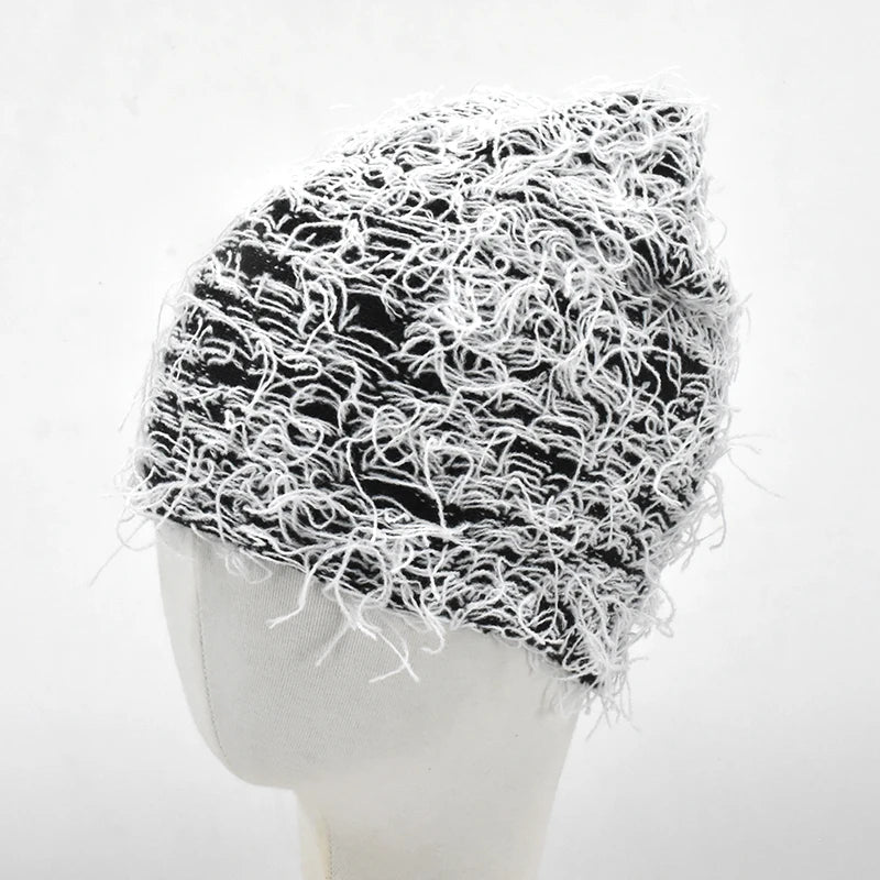 fuzzy Knitted Beanies