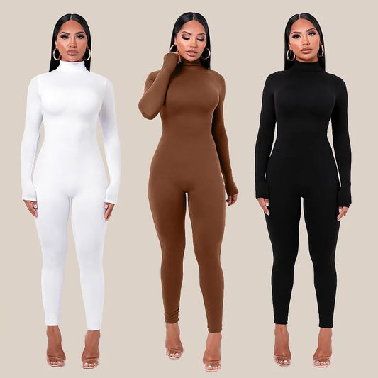 High Collar Jumpsuit